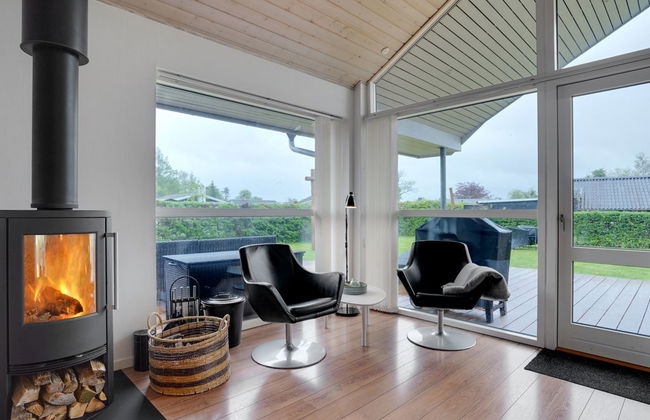 Casa de 3 quartos em Børkop com terraço e sauna - Foto 13