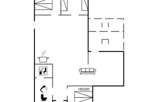 Foto 2 - Casa de 3 quartos em Knebel com terraço e sauna