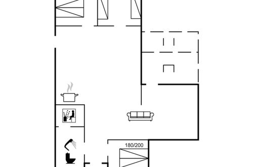Photo 21 - 3 bedroom House in Knebel with terrace and sauna