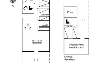 Foto 2 - Haus mit 3 Schlafzimmern in Storvorde mit terrasse und sauna