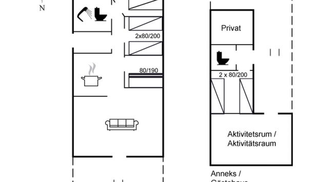 Maison de 3 chambres à Storvorde avec terrasse et sauna - Photo 2