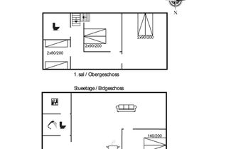 Photo 2 - Maison de 4 chambres à Nørre Vorupør avec terrasse et sauna