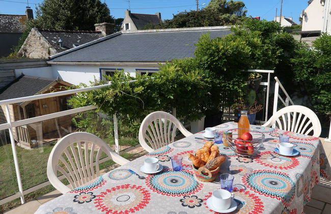 Casa de 6 quartos em Lampaul-Plouarzel com jardim e terraço - Foto 5