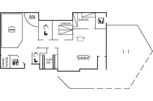 Foto 16 - Casa de 3 quartos em Ålbæk com piscina privada e terraço