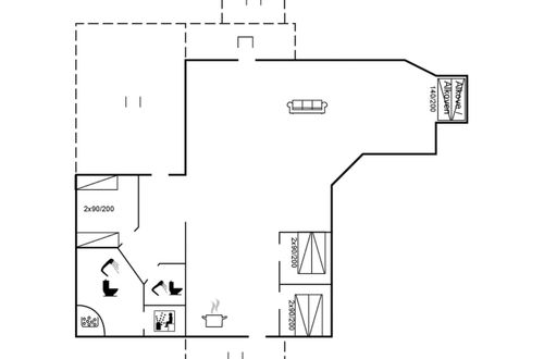 Foto 22 - Casa con 3 camere da letto a Klitmøller con terrazza e sauna