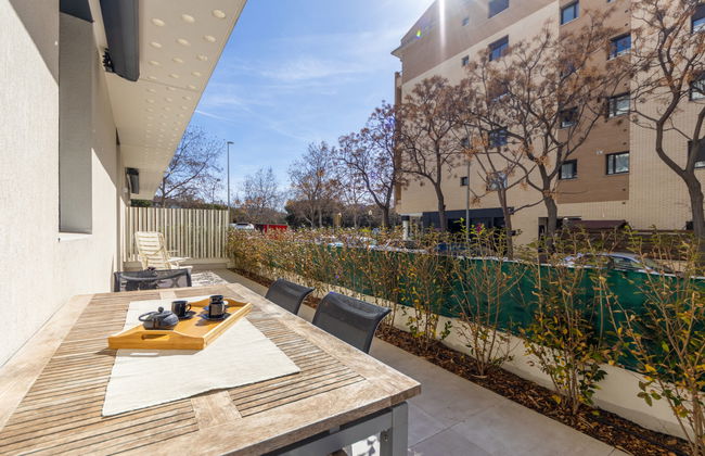 Apartamento de 2 quartos em Cambrils com piscina e jardim - Foto 19