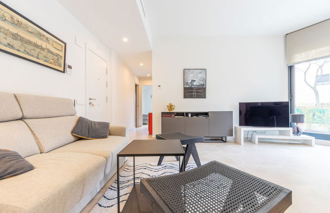 Apartamento de 2 quartos em Cambrils com piscina e jardim - Foto 7