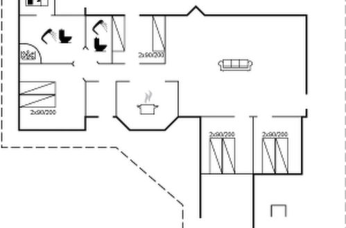 Photo 29 - Maison de 4 chambres à Tarm avec terrasse et sauna