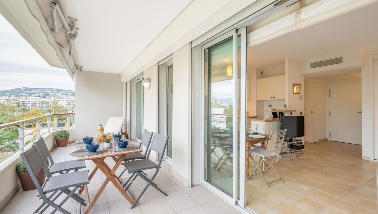 Apartamento de 2 quartos em Cannes com jardim e terraço - Foto 1