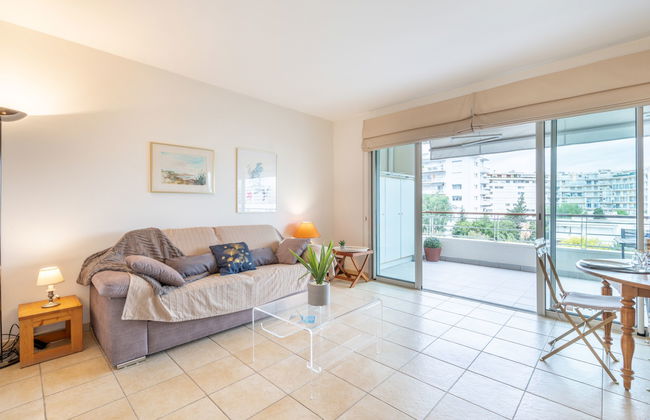 Apartamento de 2 quartos em Cannes com jardim e terraço - Foto 4
