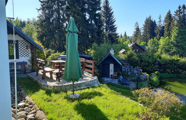 Casa de 4 quartos em Desná com jardim e sauna - Foto 37
