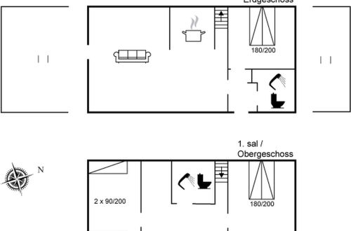 Foto 20 - Casa de 3 quartos em Løkken com terraço
