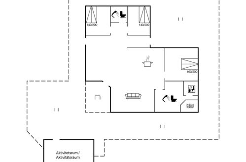 Foto 27 - Casa con 3 camere da letto a Løkken con terrazza e sauna