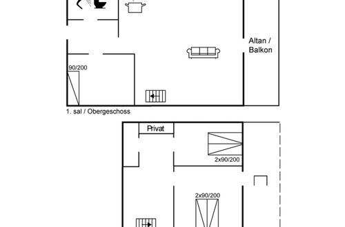 Foto 2 - Casa de 3 quartos em Allinge com terraço