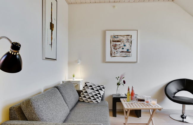 Apartamento de 1 quarto em Gudhjem com piscina e terraço - Foto 4