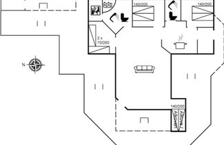 Foto 2 - Casa con 3 camere da letto a Løkken con terrazza e sauna