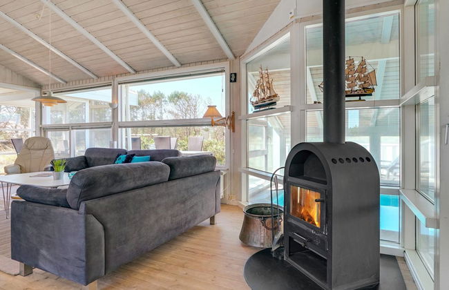 Casa de 4 quartos em Løkken com piscina privada e terraço - Foto 33
