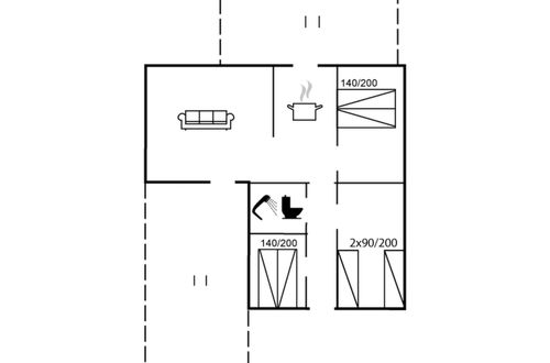 Foto 19 - Casa con 3 camere da letto a Lønstrup con terrazza