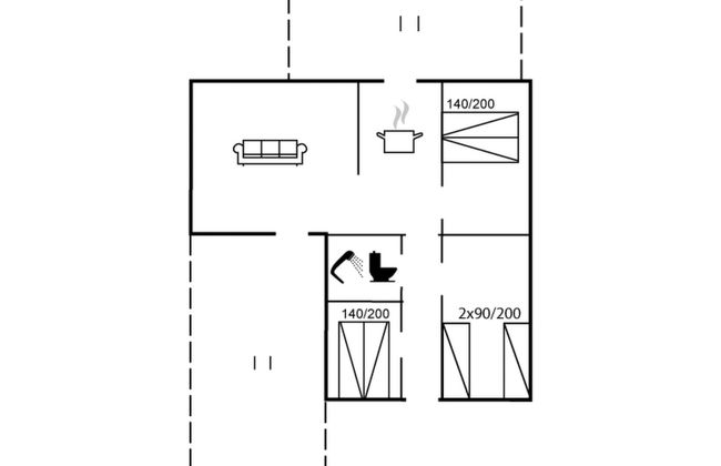 Casa de 3 quartos em Lønstrup com terraço - Foto 19