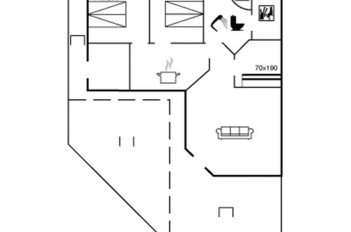 Foto 42 - Casa con 3 camere da letto a Bjert con terrazza e sauna