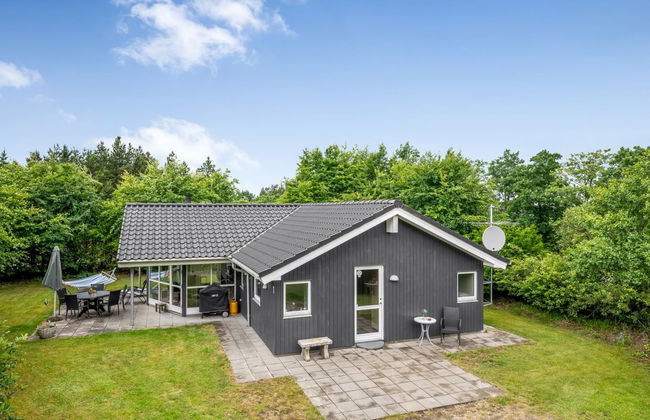 Casa de 2 quartos em Skjern com terraço e sauna - Foto 12