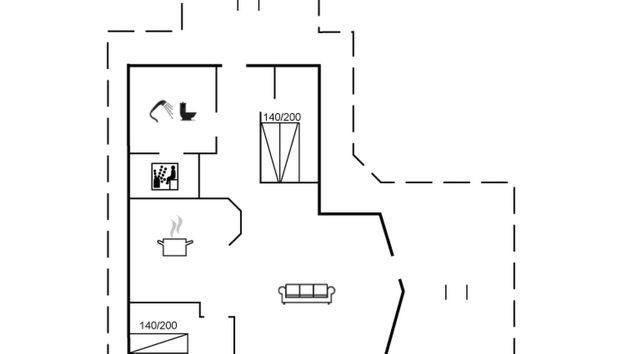 Maison de 2 chambres à Skjern avec terrasse et sauna - Photo 2