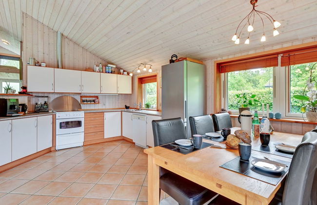 Casa de 2 quartos em Fårvang com piscina e terraço - Foto 19