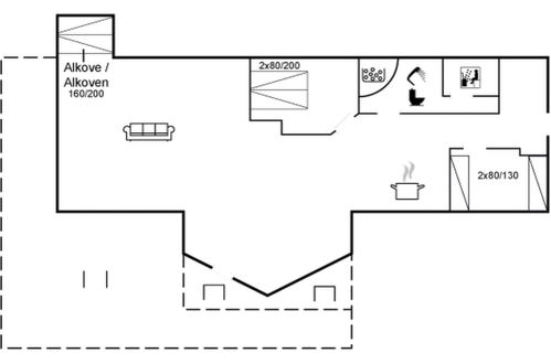 Foto 42 - Casa con 2 camere da letto a Rudkøbing con terrazza e sauna