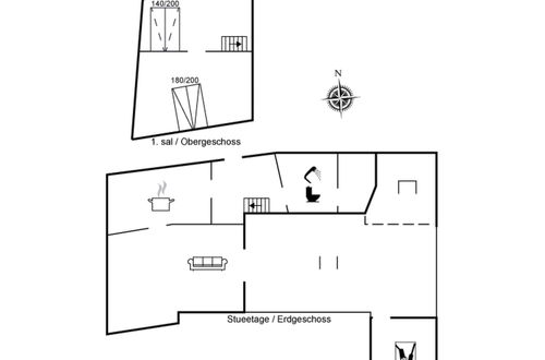Foto 2 - Casa de 2 quartos em Faaborg
