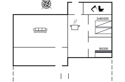 Photo 2 - Maison de 1 chambre à Dannemare avec terrasse