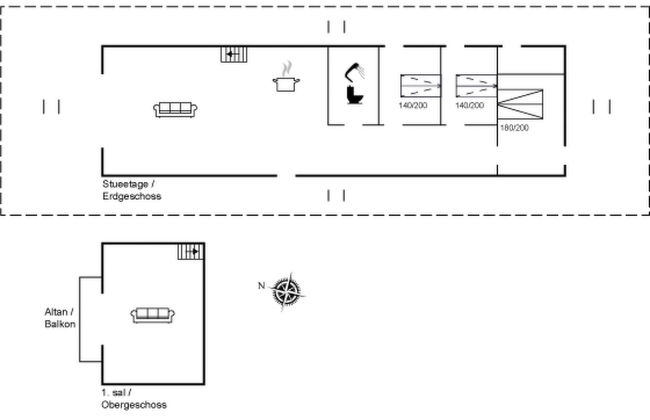 Casa de 3 quartos em Asperup com terraço - Foto 2