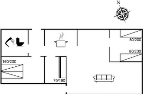 Foto 23 - Casa con 3 camere da letto a Jerup con terrazza