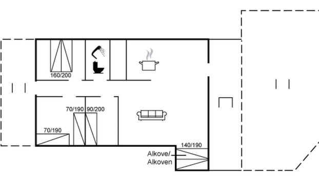Casa de 3 quartos em Otterup com terraço - Foto 2