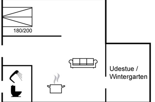 Foto 2 - Apartamento de 1 quarto em Skagen com terraço