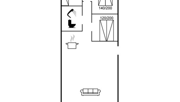 Casa con 2 camere da letto a Aabybro con terrazza - Foto 2