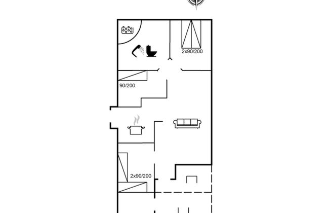 Casa de 3 quartos em Give com terraço - Foto 19