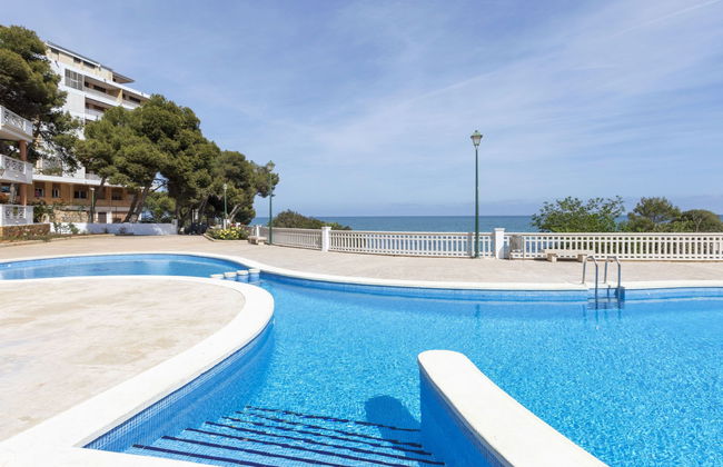 Apartamento de 2 quartos em Peñíscola com piscina e jardim - Foto 1