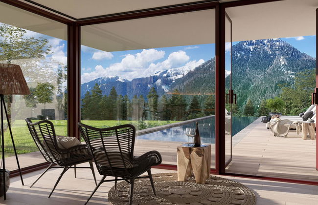 Appartamento con 4 camere da letto a Sankt Martin am Tennengebirge con piscina e giardino - Foto 1