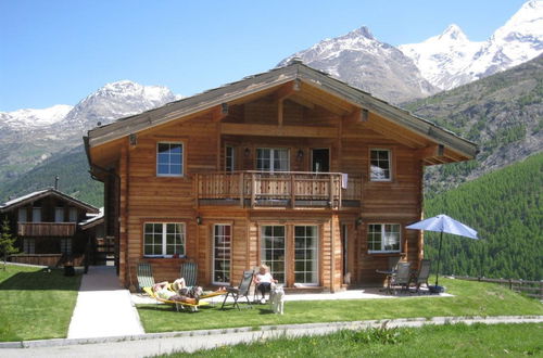 Photo 2 - Appartement de 4 chambres à Saas-Fee avec jardin et sauna