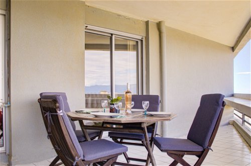 Foto 13 - Apartamento de 2 quartos em Canet-en-Roussillon com jardim e vistas do mar