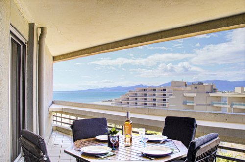 Foto 1 - Apartamento de 2 quartos em Canet-en-Roussillon com jardim e vistas do mar