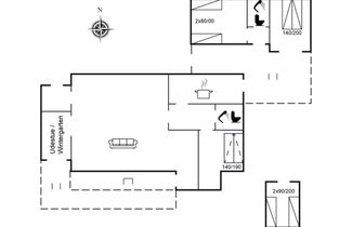 Photo 2 - Maison de 1 chambre à Hornbæk avec terrasse