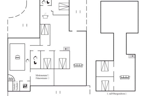 Foto 2 - Casa con 6 camere da letto a Saltum con piscina privata e terrazza
