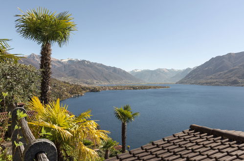 Foto 19 - Appartamento con 2 camere da letto a Ronco sopra Ascona con giardino e vista sulle montagne