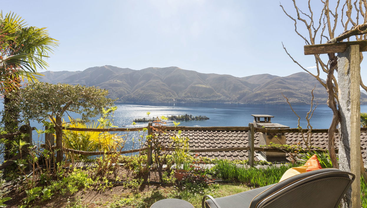 Apartment mit 3 Schlafzimmern in Ronco sopra Ascona mit garten - Foto 1
