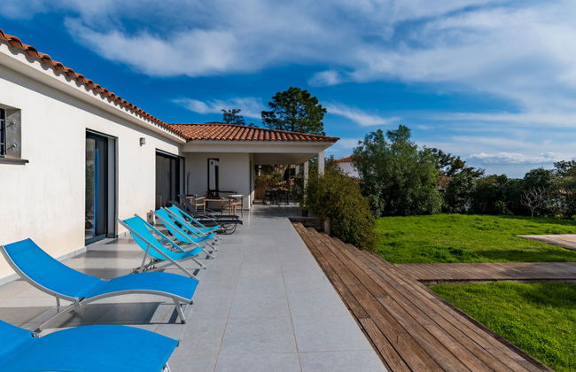 Casa de 4 quartos em Zonza com piscina privada e jardim - Foto 33