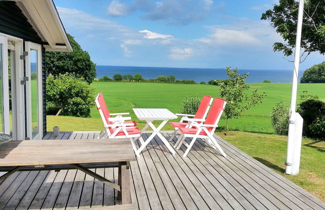 Casa de 3 quartos em Augustenborg com terraço e sauna - Foto 1
