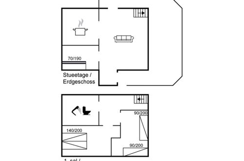 Foto 15 - Appartamento con 3 camere da letto a Rømø con terrazza