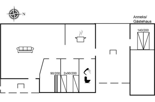 Foto 2 - Casa de 2 quartos em Væggerløse