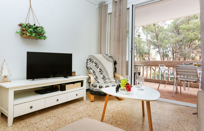 Apartamento de 2 quartos em Salou com piscina e jardim - Foto 4